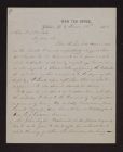 Letter from William R. Lane to W. T. Dortch